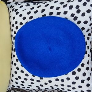 Vintage Kangol 100% wool blue beret